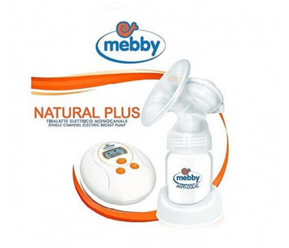 Mebby Natural Plus Single Channel Electric Breast Pump 95115 - White