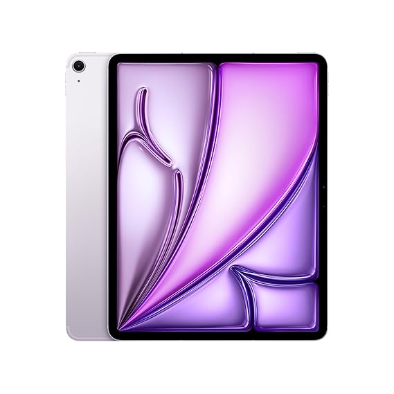13 inch iPad Air M2 Wi-Fi + Cellular 128GB (2024) – rptech.qa