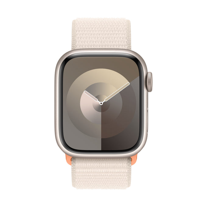 Apple Watch Series 9 GPS 41mm Starlight Aluminium Case with 