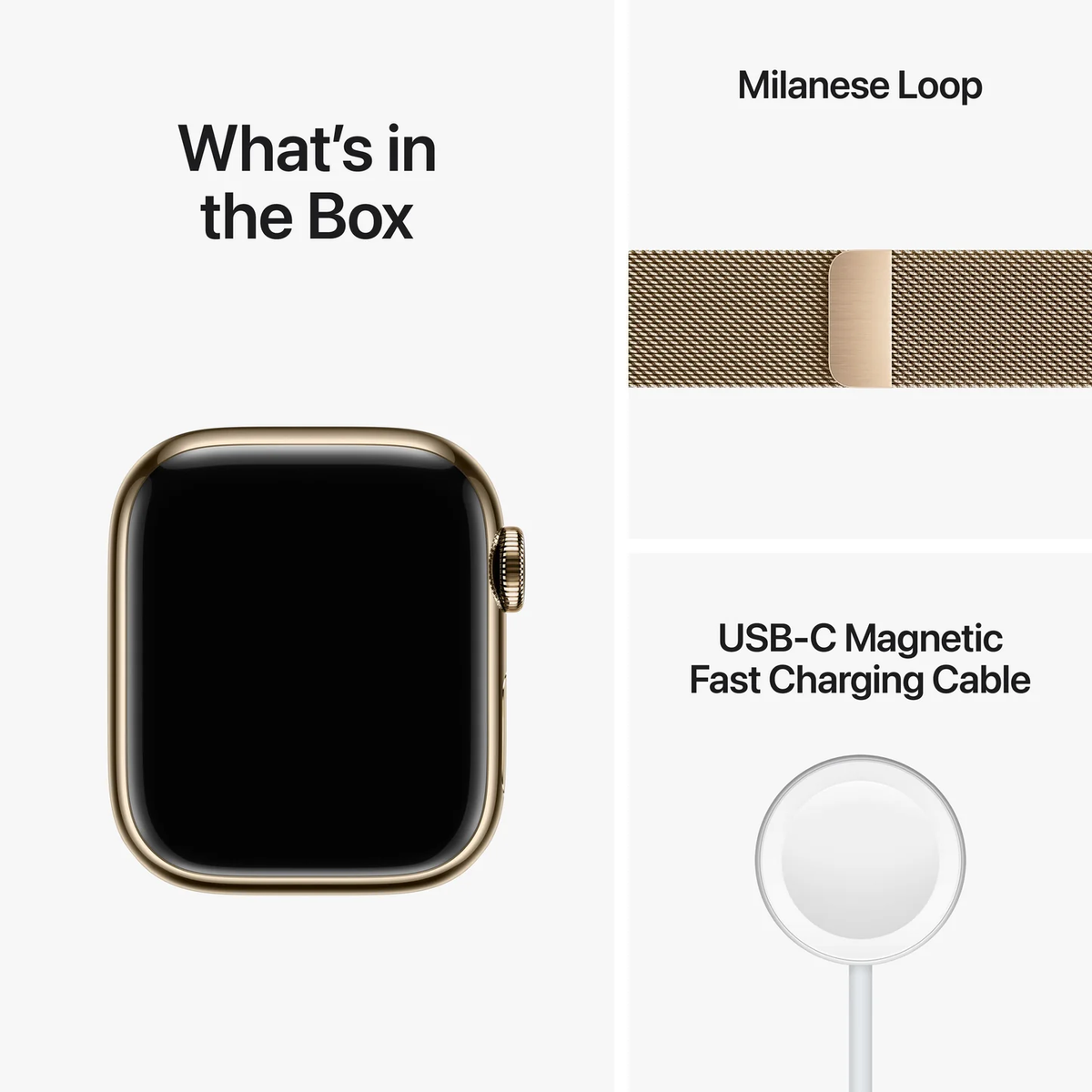 Apple watch series 8 cellular 45mm Gold- Stainless steel at Apple watch series 8 cellular 45mm Gold- Stainless steel at