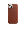 iPhone 14 Leather Case with MagSafe -Midnight