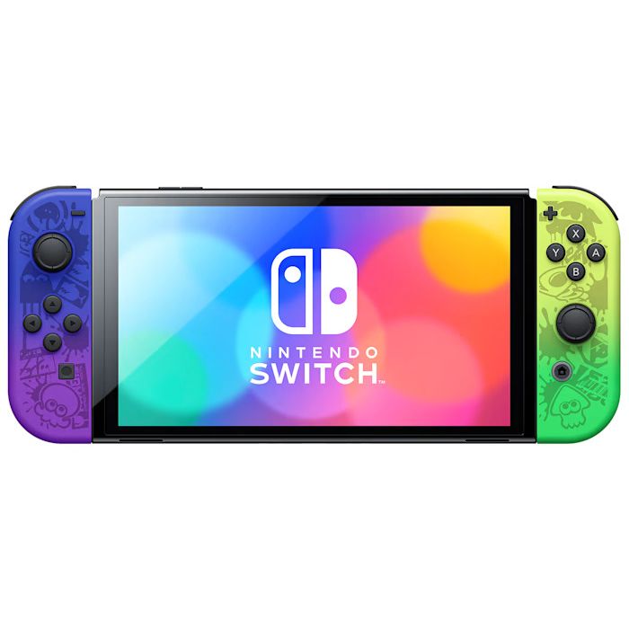 Nintendo Switch OLED Console - Splatoon 3 Edition – rptech.qa