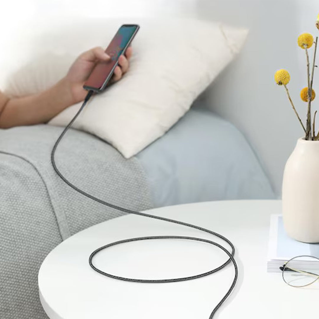 Anker USB-C to USB-C Cable 6ft Black (A8033H11) Anker USB-C to USB-C Cable 6ft Black (A8033H11)