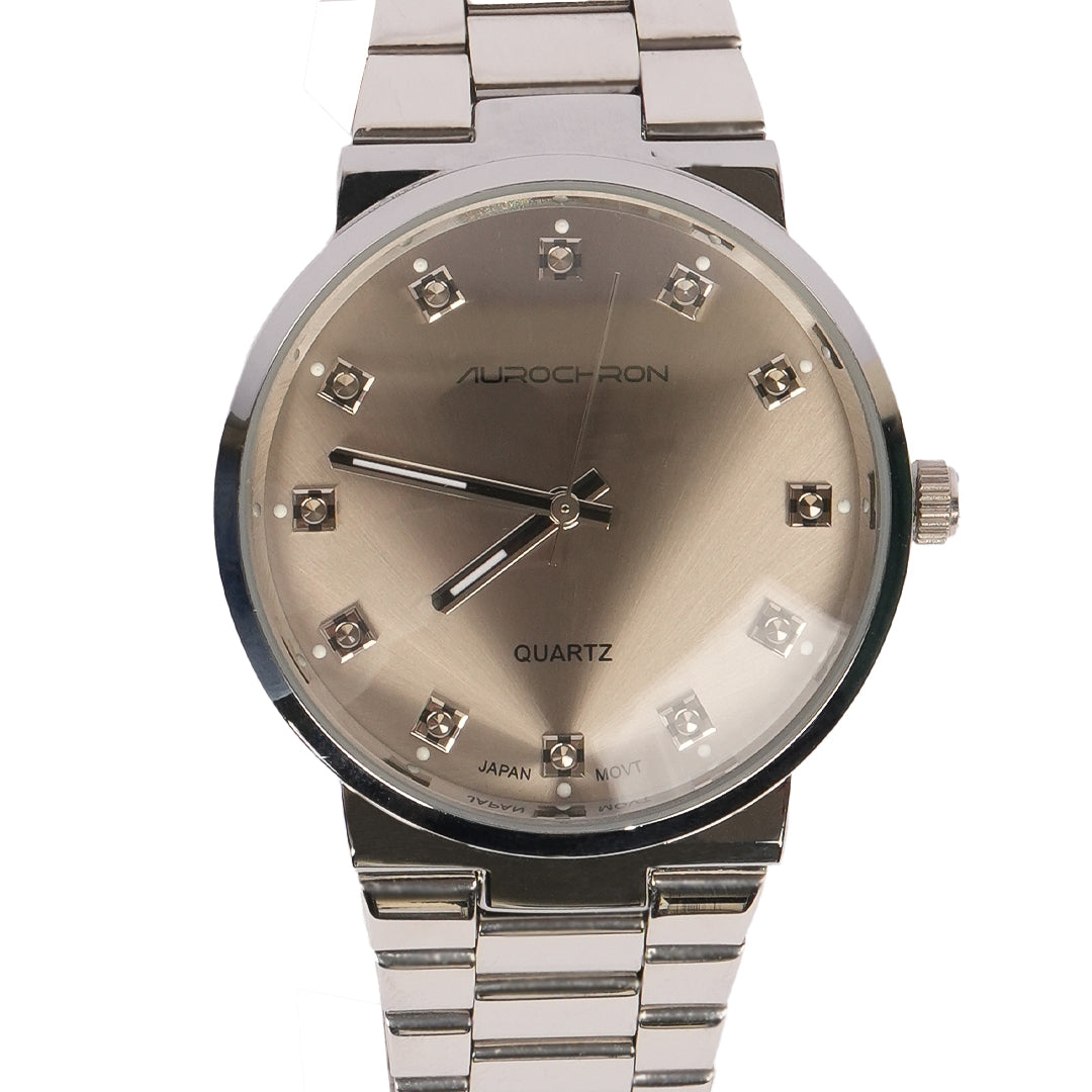 Aurochron Classic Silver Quartz Watch Aurochron Classic Silver Quartz Watch