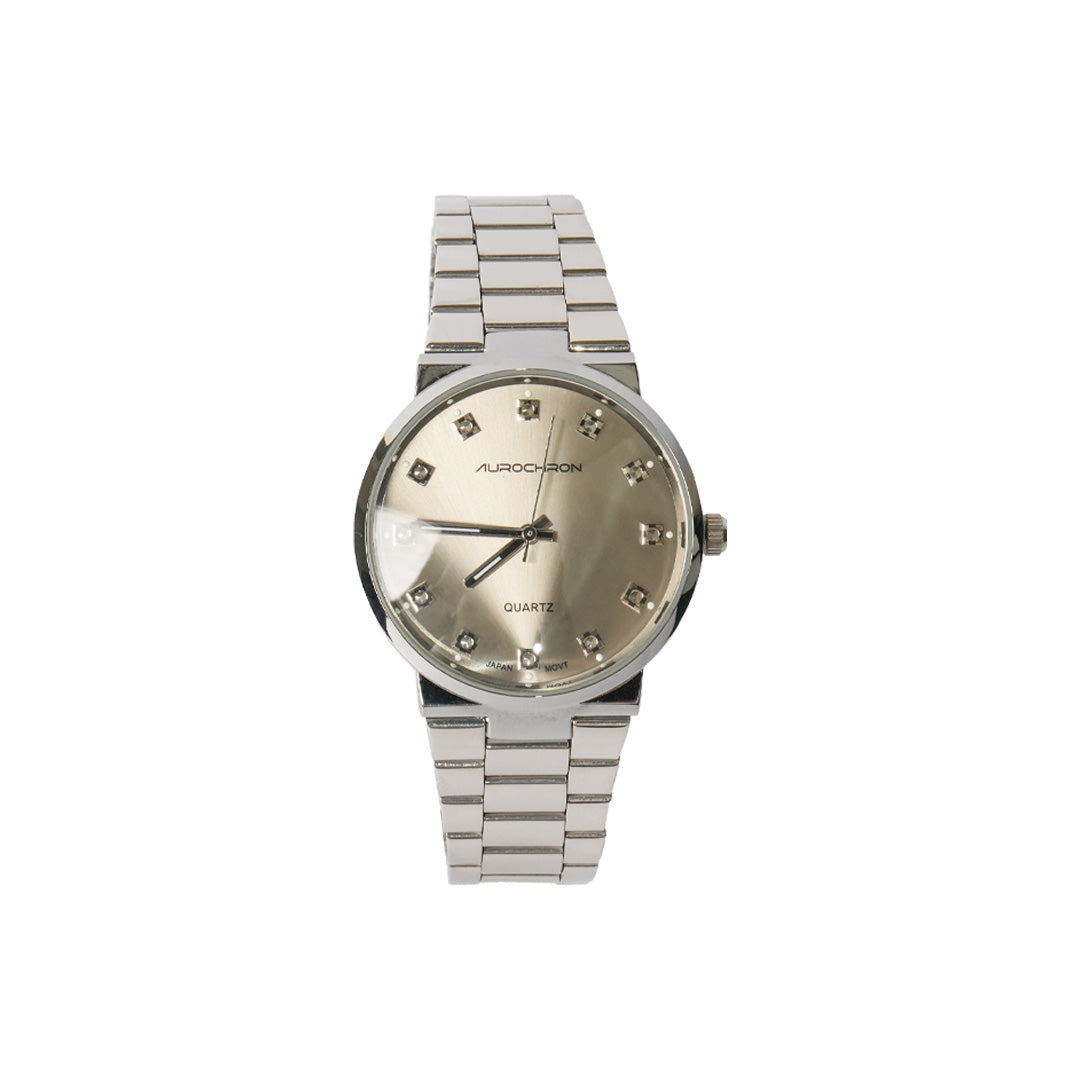 Aurochron Classic Silver Quartz Watch Aurochron Classic Silver Quartz Watch