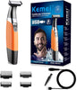 Kemei Electric Razor KM-1910 (Orange)