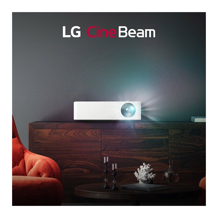 LG Full HD LED Portable Smart Home Theater CineBeam Projector | PF610P LG Full HD LED Portable Smart Home Theater CineBeam Projector | PF610P