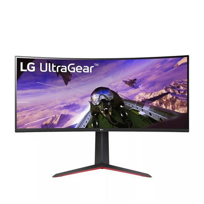 LG 2023 34inch UltraGear QHD Curved Gaming Monitor | 34GP63A-B