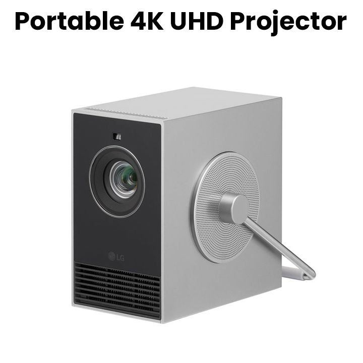 LG 2024 CineBeam Q Portable 4K UHD Projector | HU710PB LG 2024 CineBeam Q Portable 4K UHD Projector | HU710PB
