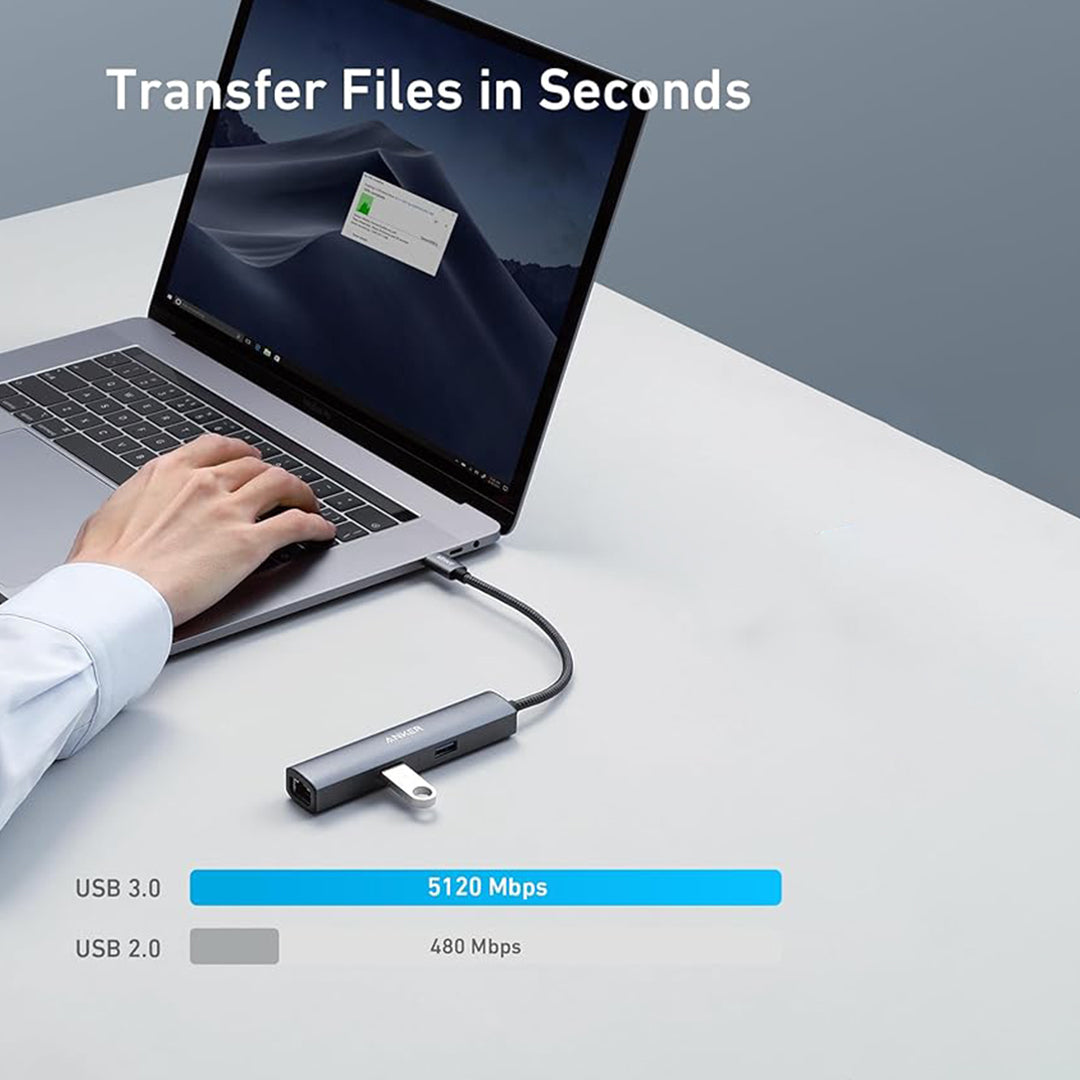 Anker Premium 5-in-1 USB-C Hub (A8338HA1) Anker Premium 5-in-1 USB-C Hub (A8338HA1)