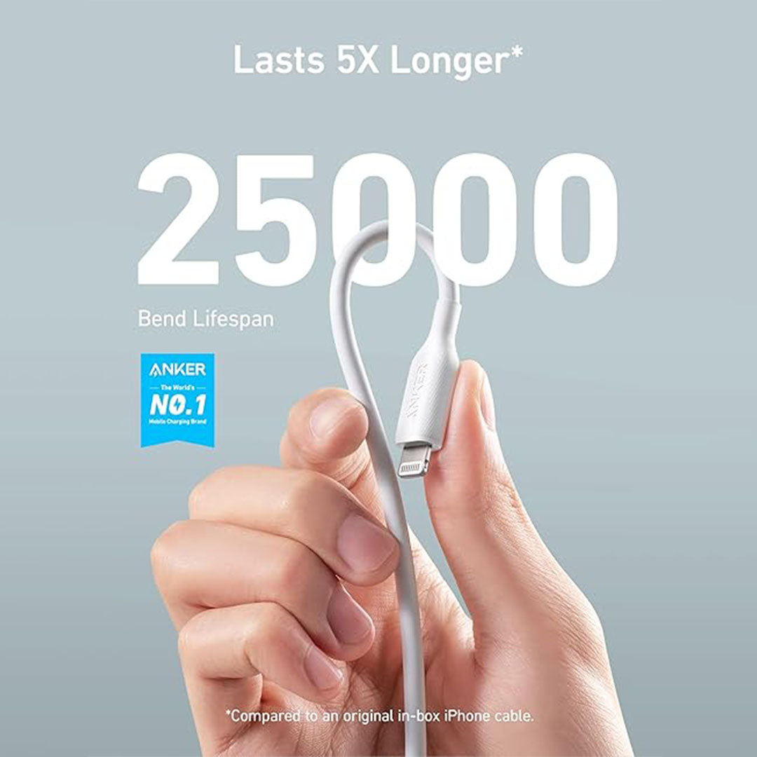Anker PowerLine III Lightning Cable Black 6ft (A8813) Anker PowerLine III Lightning Cable Black 6ft (A8813)