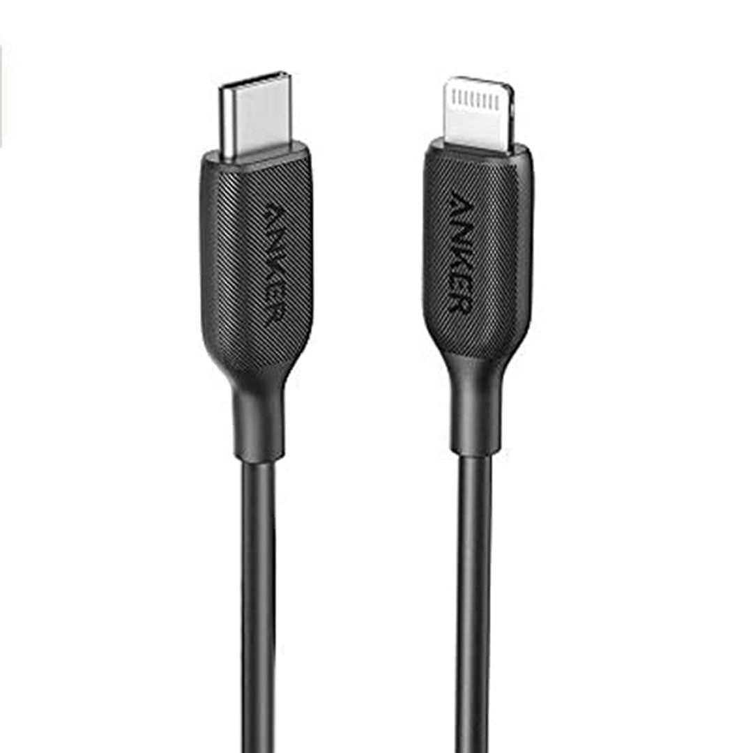 Anker PowerLine III USB-C to Lightning Cable 3ft Black (A8832H11