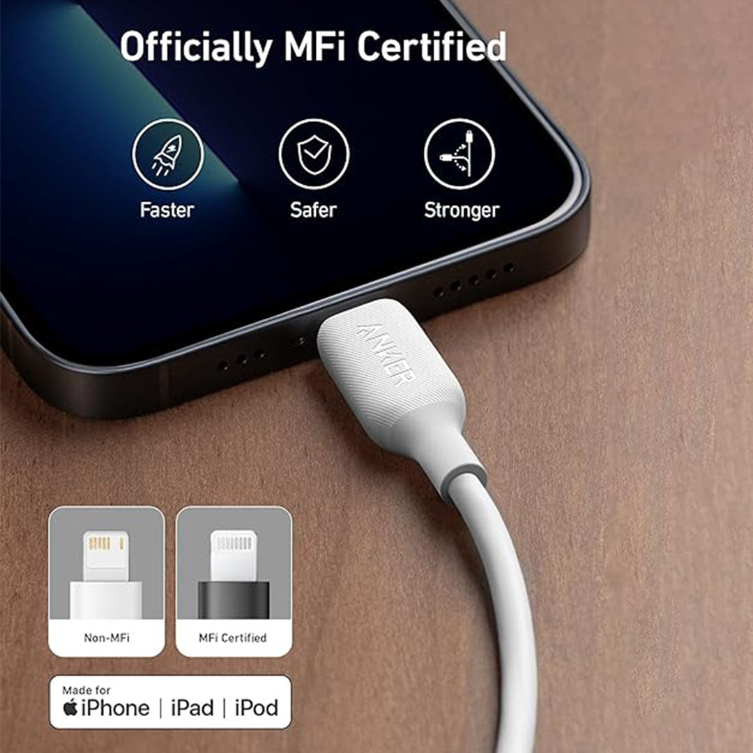 Anker Cable USB-C to Lightning 1.8M (A8833) Anker Cable USB-C to Lightning 1.8M (A8833)