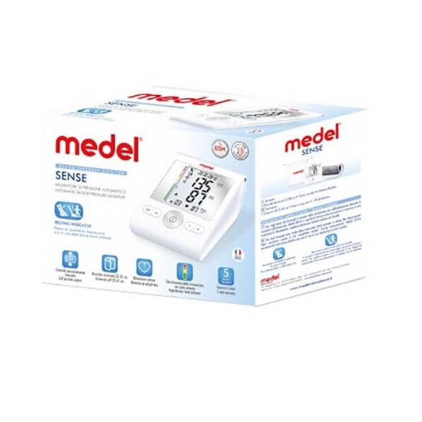 Medel Cardio MB10 Upper Arm Blood Pressure Monitor With ECG Function 95129 - White Medel Cardio MB10 Upper Arm Blood Pressure Monitor With ECG Function 95129 - White