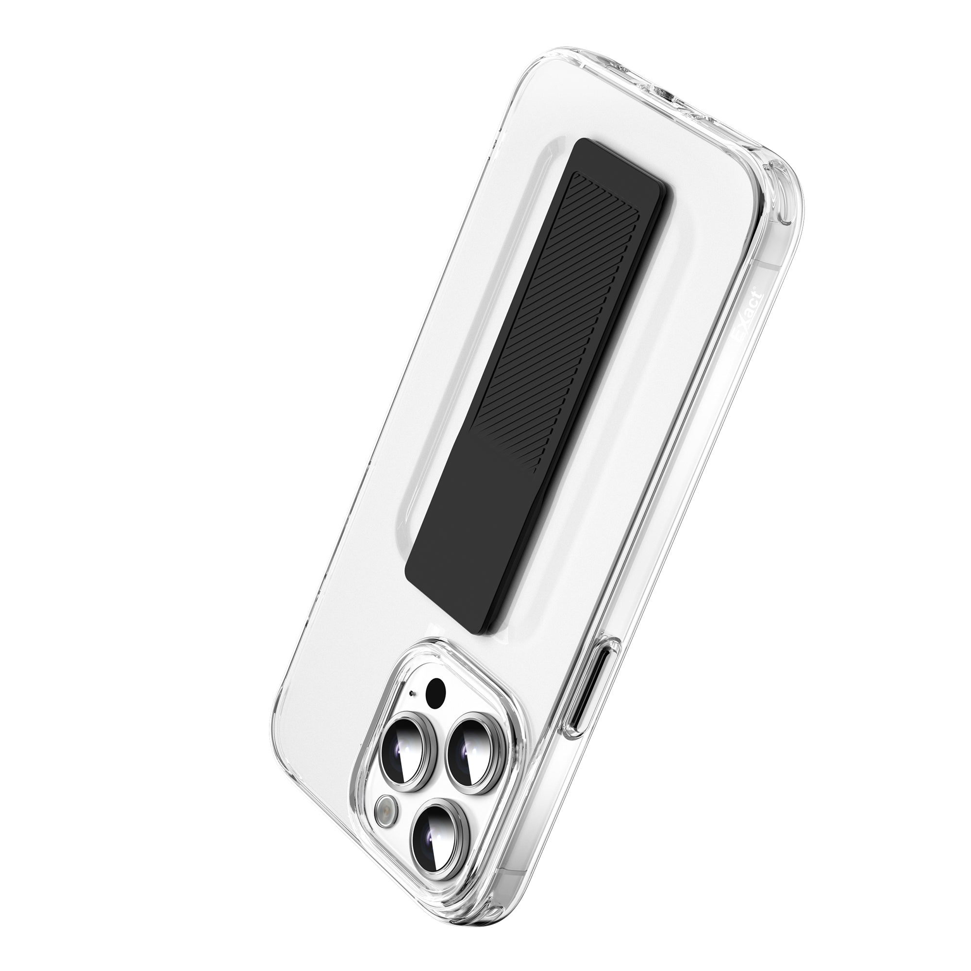 Exact Wrist Strap Protective Clear Case IMD Anti-Scratch For iPhone 15 Series Exact Wrist Strap Protective Clear Case IMD Anti-Scratch For iPhone 15 Series