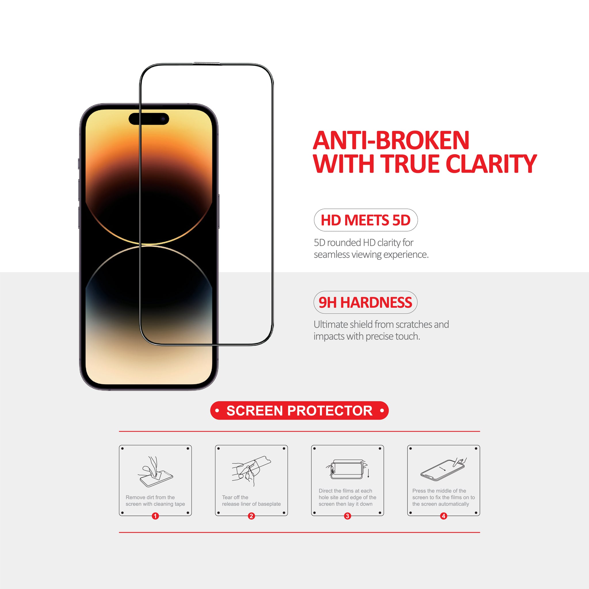 Exact 5D Glass For iPhone 17 Pro Max Exact 5D Glass For iPhone 17 Pro Max