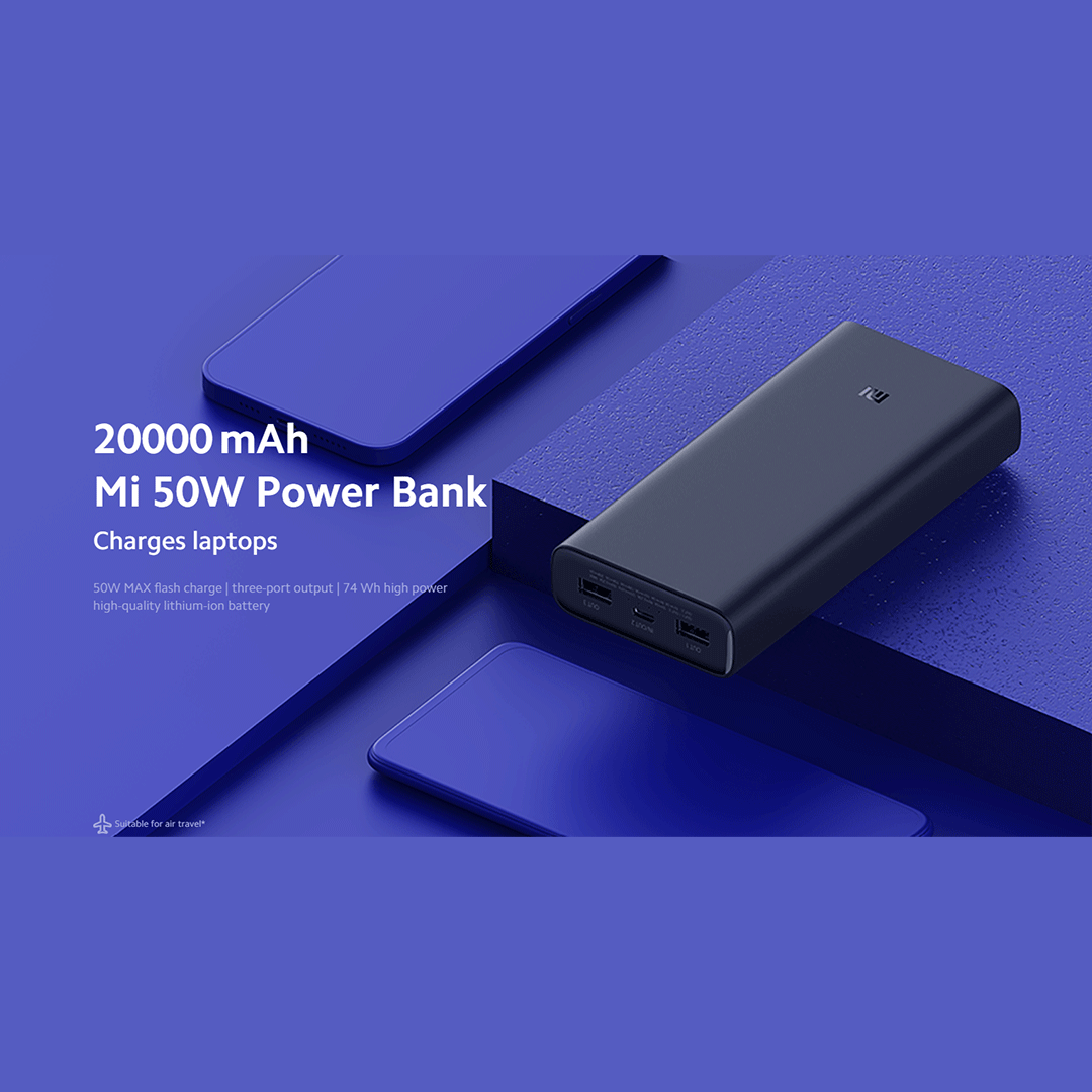 Mi Power Bank 3 20000mAh 50W Mi Power Bank 3 20000mAh 50W