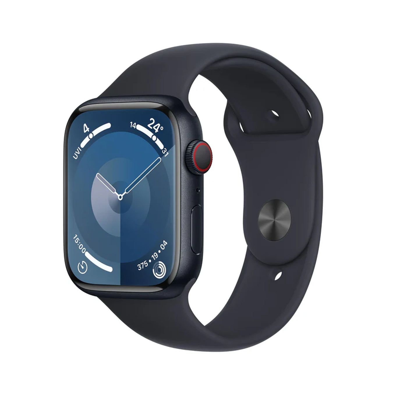 Apple Watch Series 9 GPS 41 Mm Midnight Aluminium Case With Midnight Sport Band S/M (MR8W3) Apple Watch Series 9 GPS 41 Mm Midnight Aluminium Case With Midnight Sport Band S/M (MR8W3)