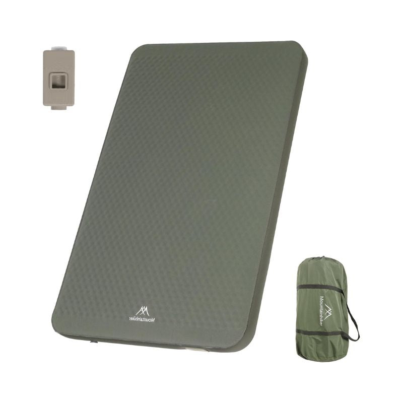 Self Inflating Double Sleeping Pad with Foam and Electric PumpOutdoor Compact Air Mat for Tent Car(4.2*79*55 inch) Self Inflating Double Sleeping Pad with Foam and Electric PumpOutdoor Compact Air Mat for Tent Car(4.2*79*55 inch)