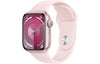 Apple Watch Series 9 GPS 45mm Pink Aluminum Case w. Light Pink Sport Band - M/L (MR9H3)