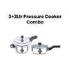 English Royal ERK 3320SS 3+2 Ltr Pressure Cooker Combo
