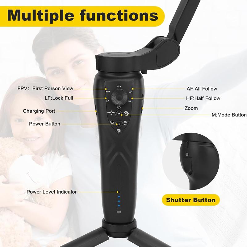 F12 3 Axis Foldable Gimbal F12 3 Axis Foldable Gimbal