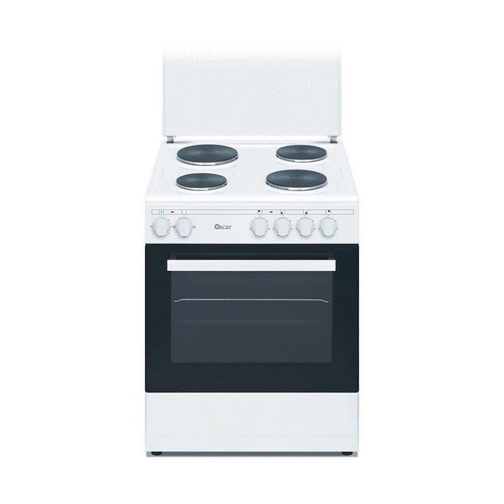 Oscar 60604EZW 60*60 Cooking Range 4 Hotplates Electric Oven White Oscar 60604EZW 60*60 Cooking Range 4 Hotplates Electric Oven White