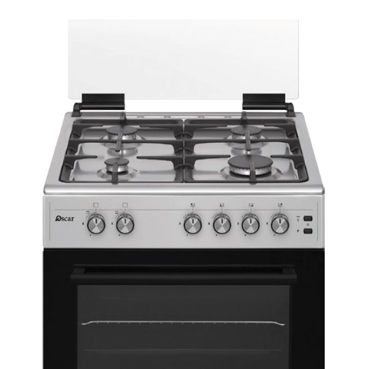 Oscar OCR6064FGSS1 60*60 Cooking Range 4 Gas Burner Oven Grill Full Safety Oscar OCR6064FGSS1 60*60 Cooking Range 4 Gas Burner Oven Grill Full Safety