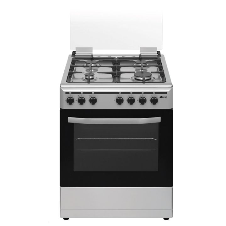 Oscar OCR6064GEOSS1 60*60 Cooking Range 4 Gas Burner Oven Grill Electric Full Safety Oscar OCR6064GEOSS1 60*60 Cooking Range 4 Gas Burner Oven Grill Electric Full Safety