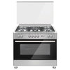 Oscar 9060GE 90*60 Cooking Range 5 Gas Burner Electric Oven Steel Finish Full Safety