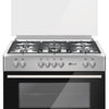 Oscar 9060GE 90*60 Cooking Range 5 Gas Burner Electric Oven Steel Finish Full Safety