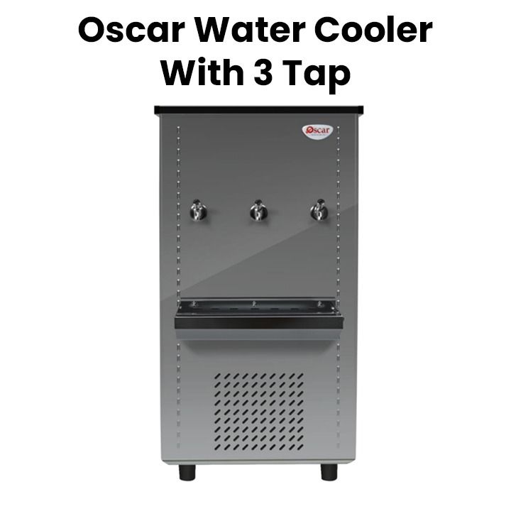 Oscar OC45T3 45 Gallon Water Cooler With 3 Tap Made in India Oscar OC45T3 45 Gallon Water Cooler With 3 Tap Made in India
