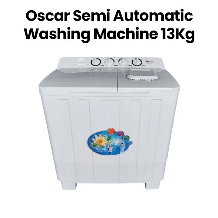 Oscar OWM 13 SA 13KG Semi Automatic Washing Machine Oscar OWM 13 SA 13KG Semi Automatic Washing Machine