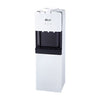 Oscar OWD3TR Hot & Cold 3 Tap Water Dispenser Top Loading With Refrigerator White With Black Deco