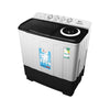 Oscar OWM20SAKG Semi Automatic 20KG Washing Machine, Black Lid