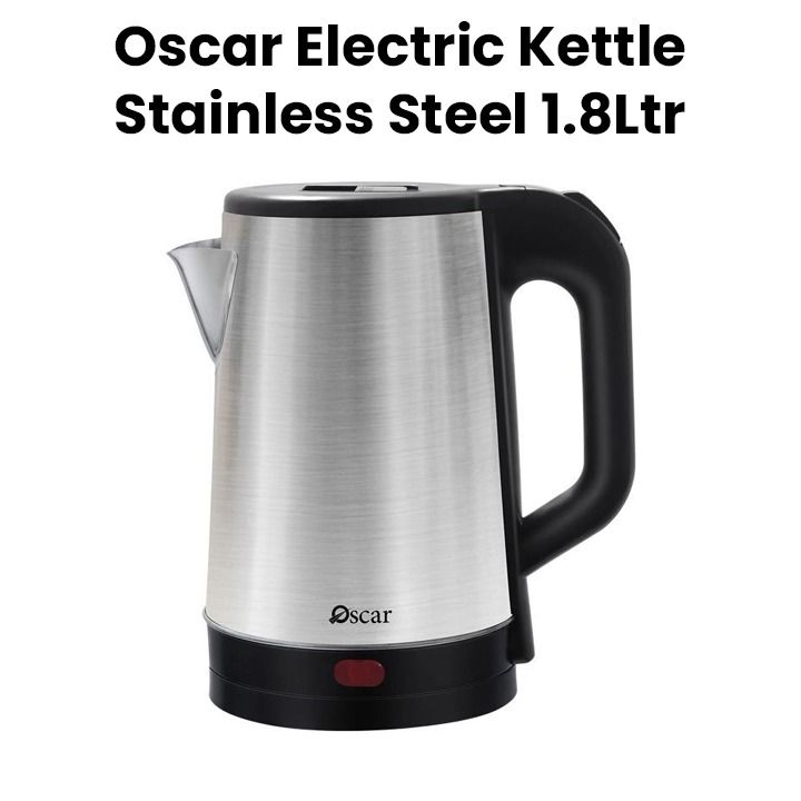 Oscar OKT18MBP 1.8 Ltr Stainless Steel Kettle Oscar OKT18MBP 1.8 Ltr Stainless Steel Kettle