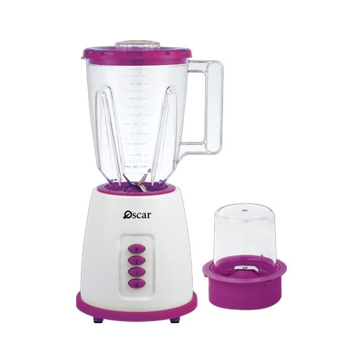 Oscar OBL-250A 2 in 1 Blender With Jar & Miller 350 Watts Purple Oscar OBL-250A 2 in 1 Blender With Jar & Miller 350 Watts Purple