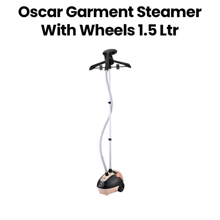 Oscar Garment Steamer 1.5L with Wheels Oscar Garment Steamer 1.5L with Wheels