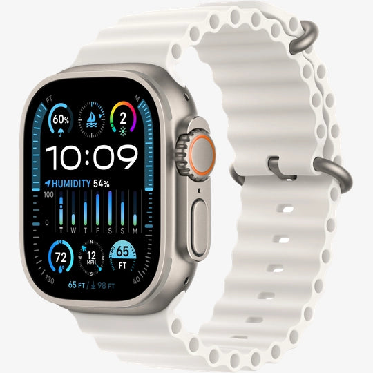 Apple Watch Ultra Series 2, (MREJ3) GPS + Cellular, 49мм, White Ocean Band Apple Watch Ultra Series 2, (MREJ3) GPS + Cellular, 49мм, White Ocean Band