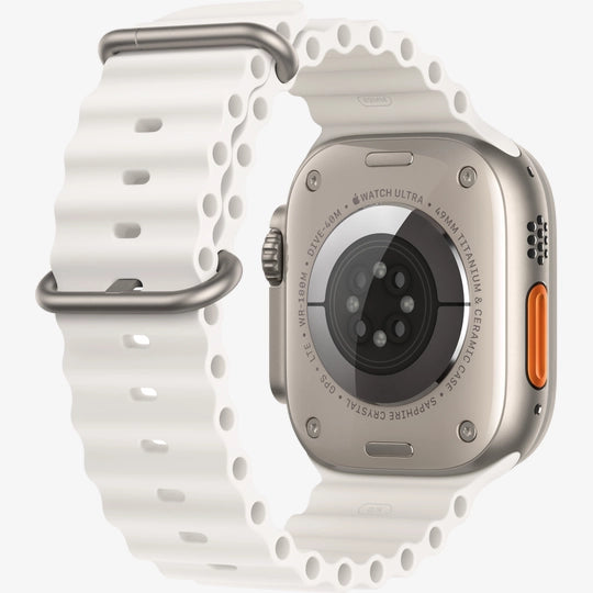 Apple Watch Ultra Series 2, (MREJ3) GPS + Cellular, 49мм, White Ocean Band Apple Watch Ultra Series 2, (MREJ3) GPS + Cellular, 49мм, White Ocean Band