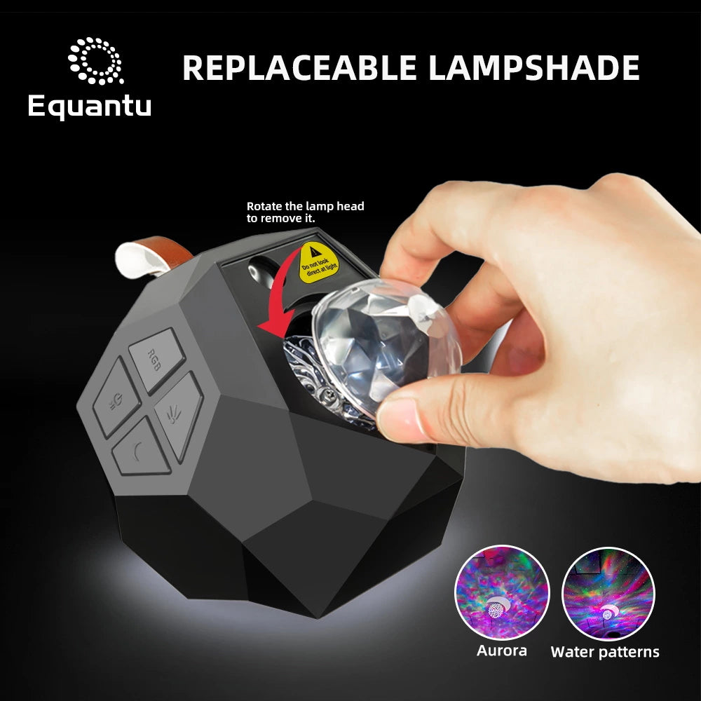 Equantu Galaxy Projector Quran Speaker – Quran Moon Projector Night Light Equantu Galaxy Projector Quran Speaker – Quran Moon Projector Night Light
