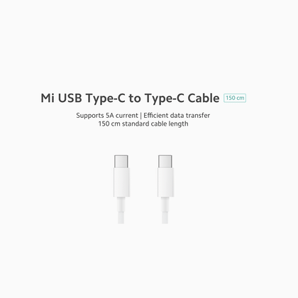 Mi USB Type-C to Type-C Cable 150cm