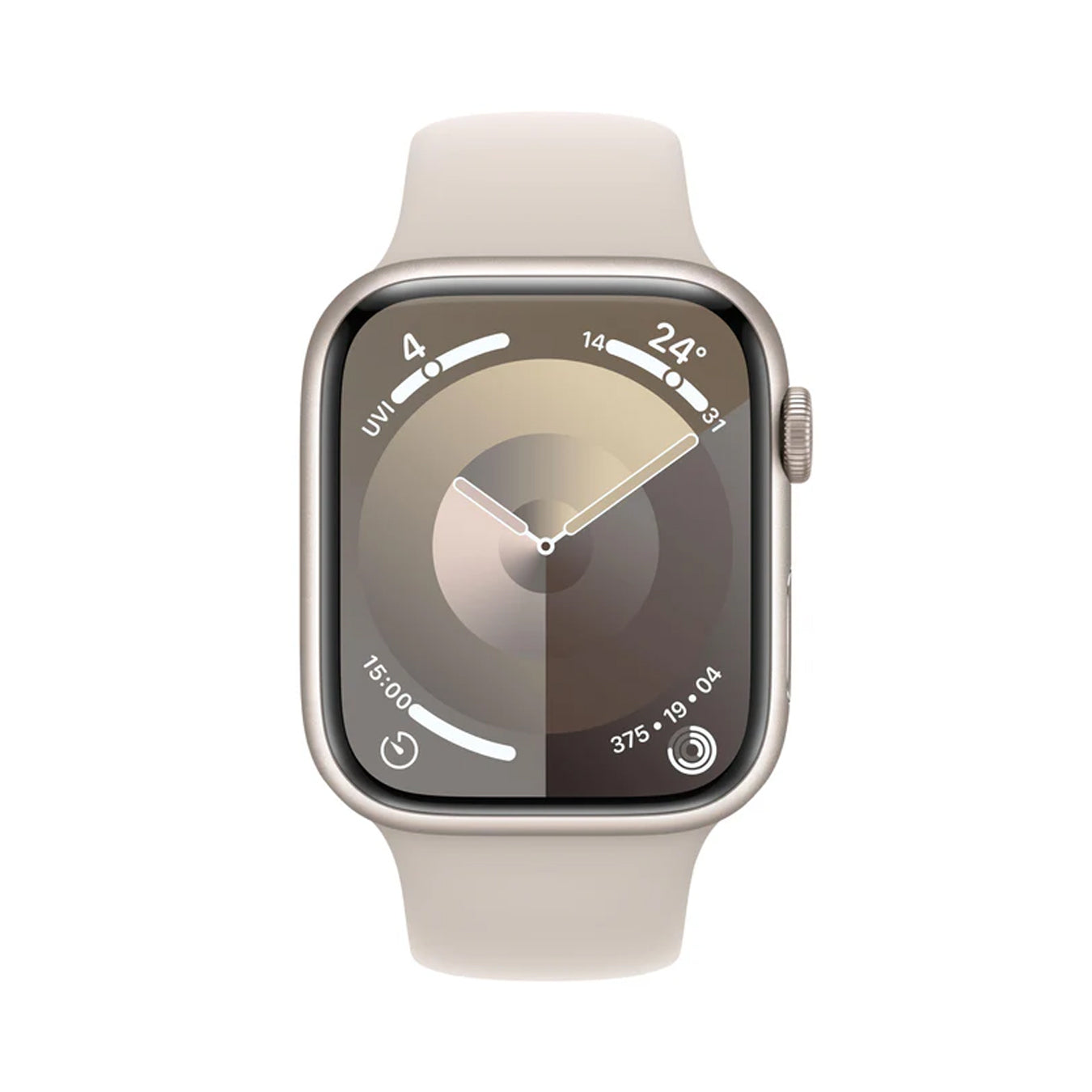 Apple Watch Series 9 MR963 GPS 45 Mm Starlight Aluminum Case With 