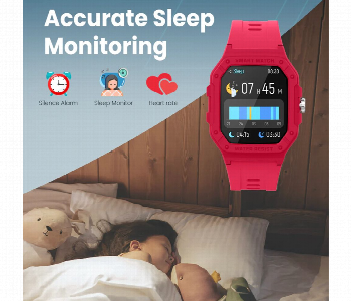 Moxedo Junior Smart Watch For Kids - Red Moxedo Junior Smart Watch For Kids - Red