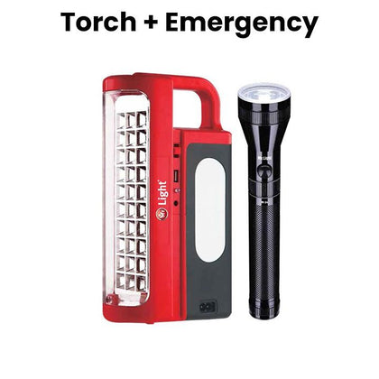 Mr Light Combo Pack MR 64 Torch + Emergency