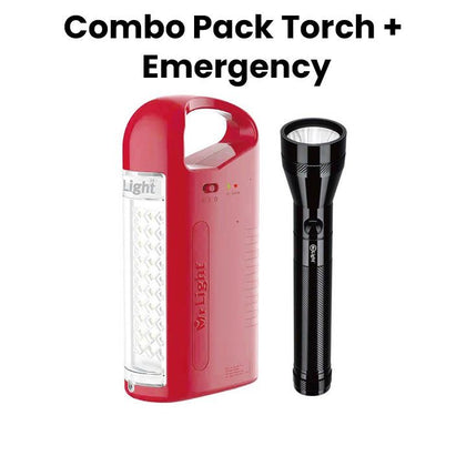 Mr Light MR 84 Combo Pack Torch + Emergency
