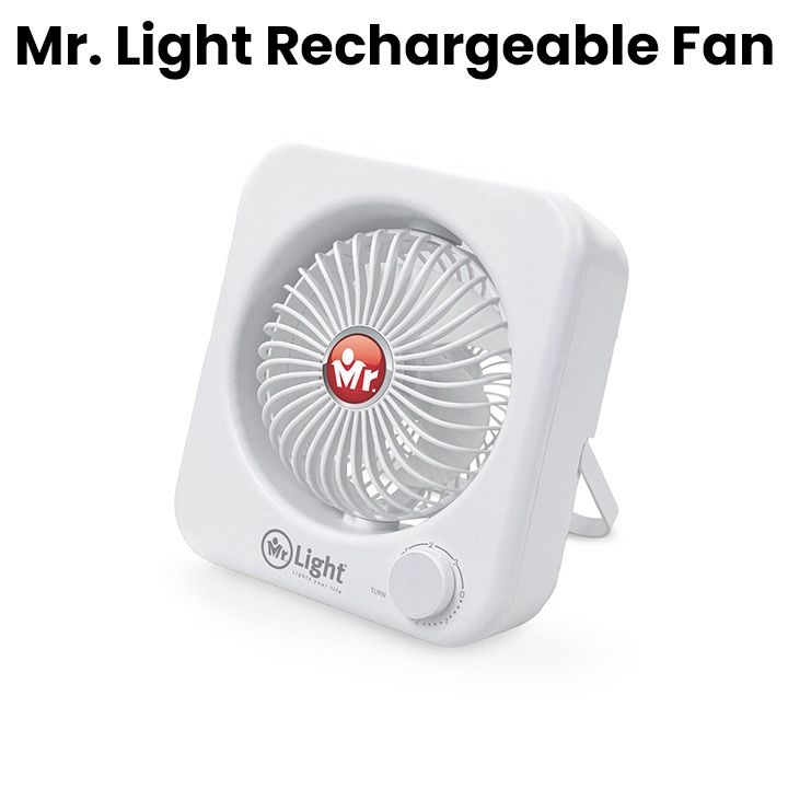 Mr Light MR 3434 Rechargeable Fan Mr Light MR 3434 Rechargeable Fan