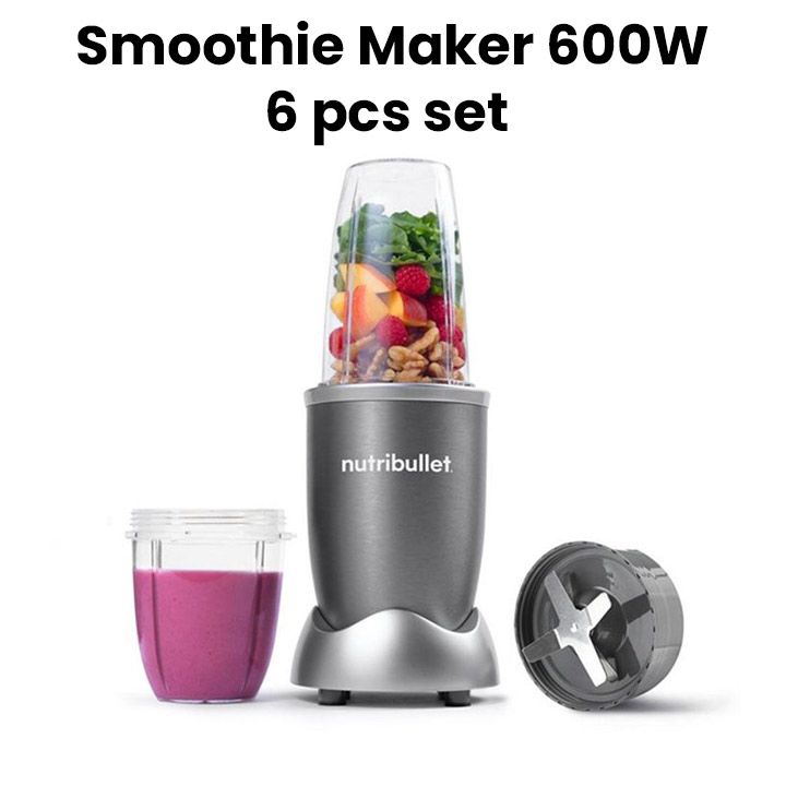 Nutribullet NBR-0612 Smoothie Maker 600W - 3 PCS Nutribullet NBR-0612 Smoothie Maker 600W - 3 PCS
