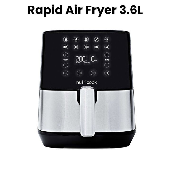 Nutricook 3.6L Rapid Air Fryer | NC-AF204 Nutricook 3.6L Rapid Air Fryer | NC-AF204