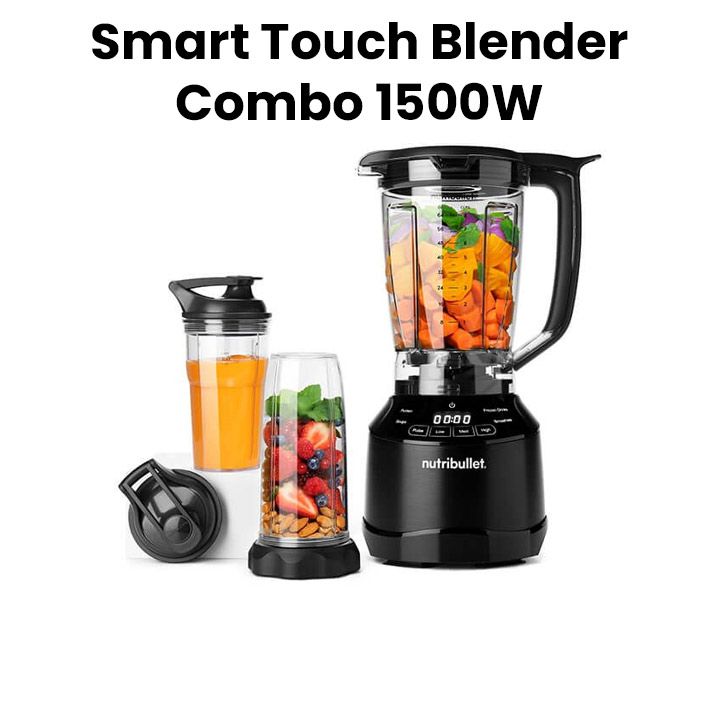 Nutribullet Smart Touch Blender Combo 1500W | NBT-0815 Nutribullet Smart Touch Blender Combo 1500W | NBT-0815